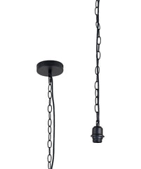 Kudo 12cm Electrical 1 Light Pendant Suspension Kit  E27 (Maximum Load 5kg)- Various Finishes