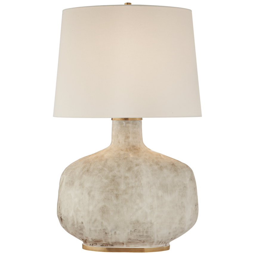 Beton Table Lamp - White/Bronze Ceramic