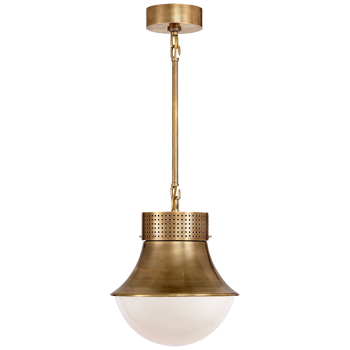 Precision Small Pendant- Antique Brass/Bronze