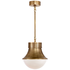 Precision Small Pendant- Antique Brass/Bronze