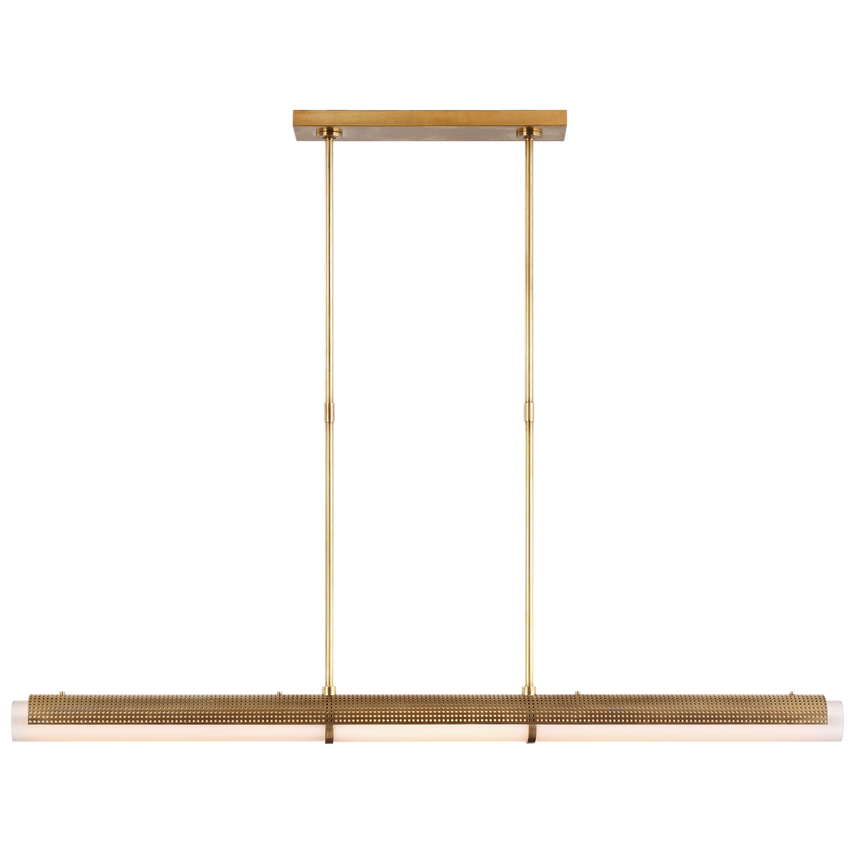 Precision Large Linear Chandelier- Various Finishes