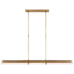 Precision Large Linear Chandelier- Various Finishes