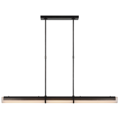 Precision Large Linear Chandelier- Various Finishes