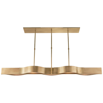 Avant Large Linear Pendant- Bronze/ Antique Brass Finishes