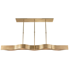 Avant Large Linear Pendant- Bronze/ Antique Brass Finishes