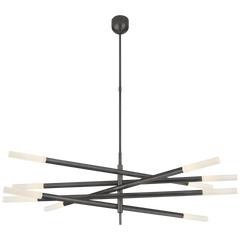 Rousseau Grande Ten Light Articulating Chandelier