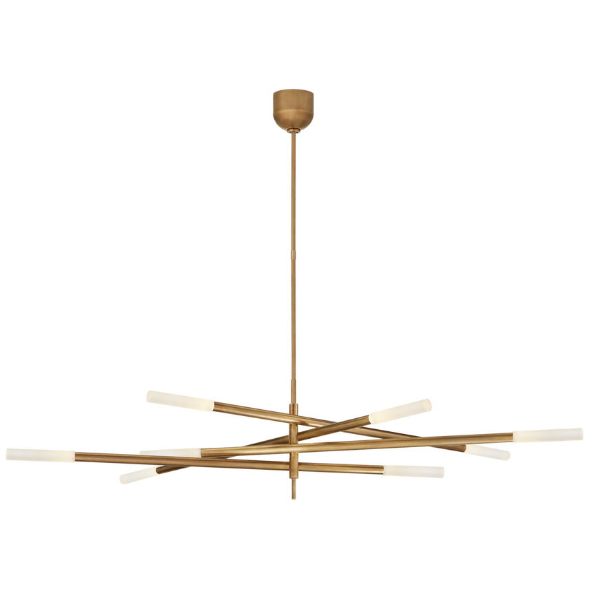 Rousseau Grande Eight Light Articulating Chandelier