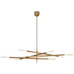 Rousseau Grande Eight Light Articulating Chandelier