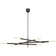Rousseau Grande Eight Light Articulating Chandelier