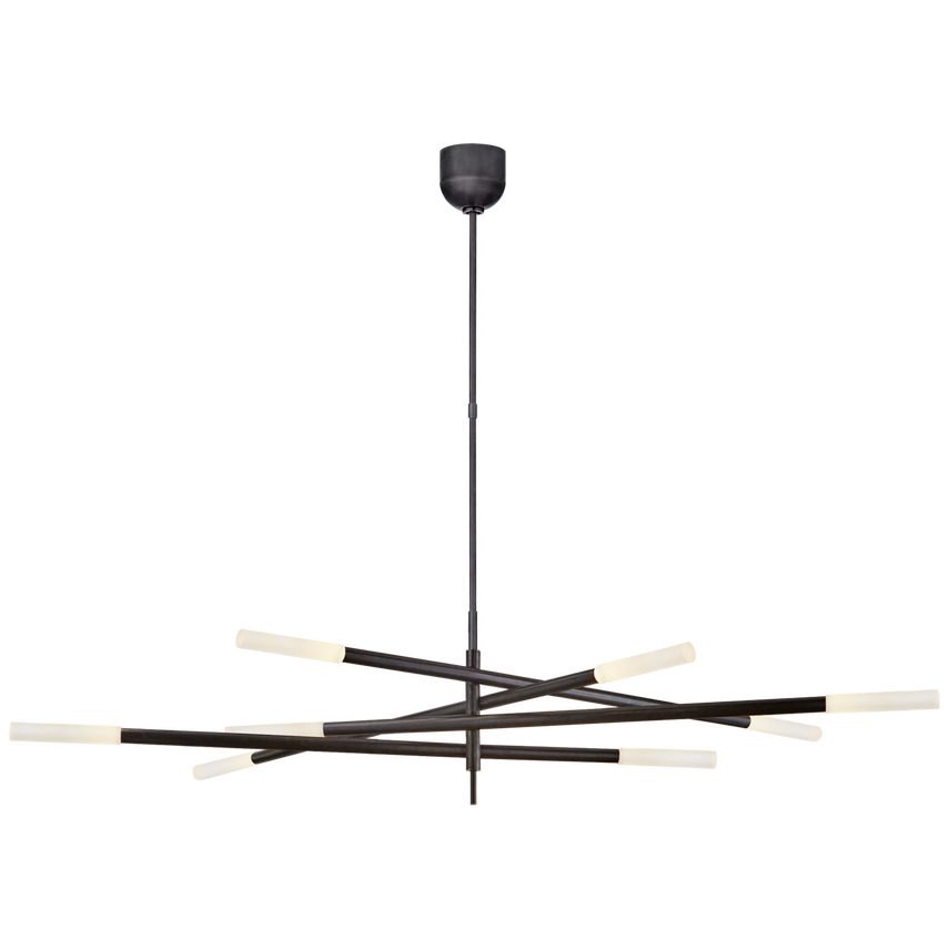 Rousseau Grande Eight Light Articulating Chandelier