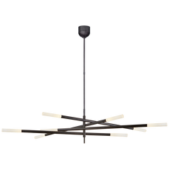 Rousseau Grande Eight Light Articulating Chandelier