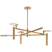 Melange Large Floating Disc Chandelier- Various Finishes