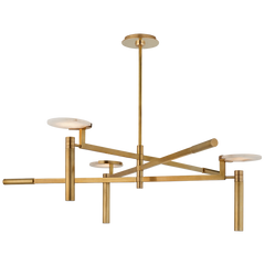 Melange Large Floating Disc Chandelier- Various Finishes