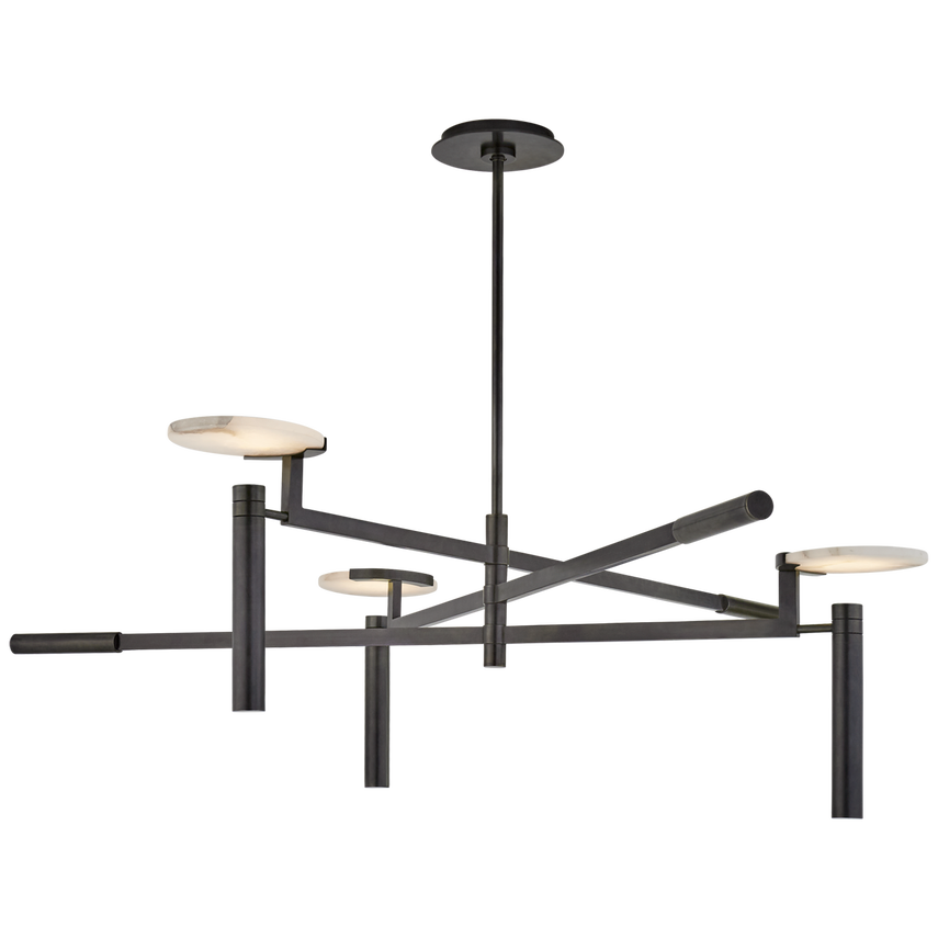 Melange Large Floating Disc Chandelier- Various Finishes