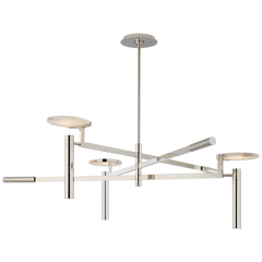 Melange Large Floating Disc Chandelier- Various Finishes