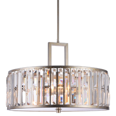 Kyiv 5Lt Crystal Centre Ceiling Light - Champagne Finish