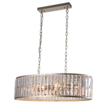 Kyiv 6Lt Double Height Ceiling Light - Champagne Finish