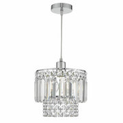 Dar Kyla Easy Fit Polished Chrome & Assorted Glass - Cusack Lighting