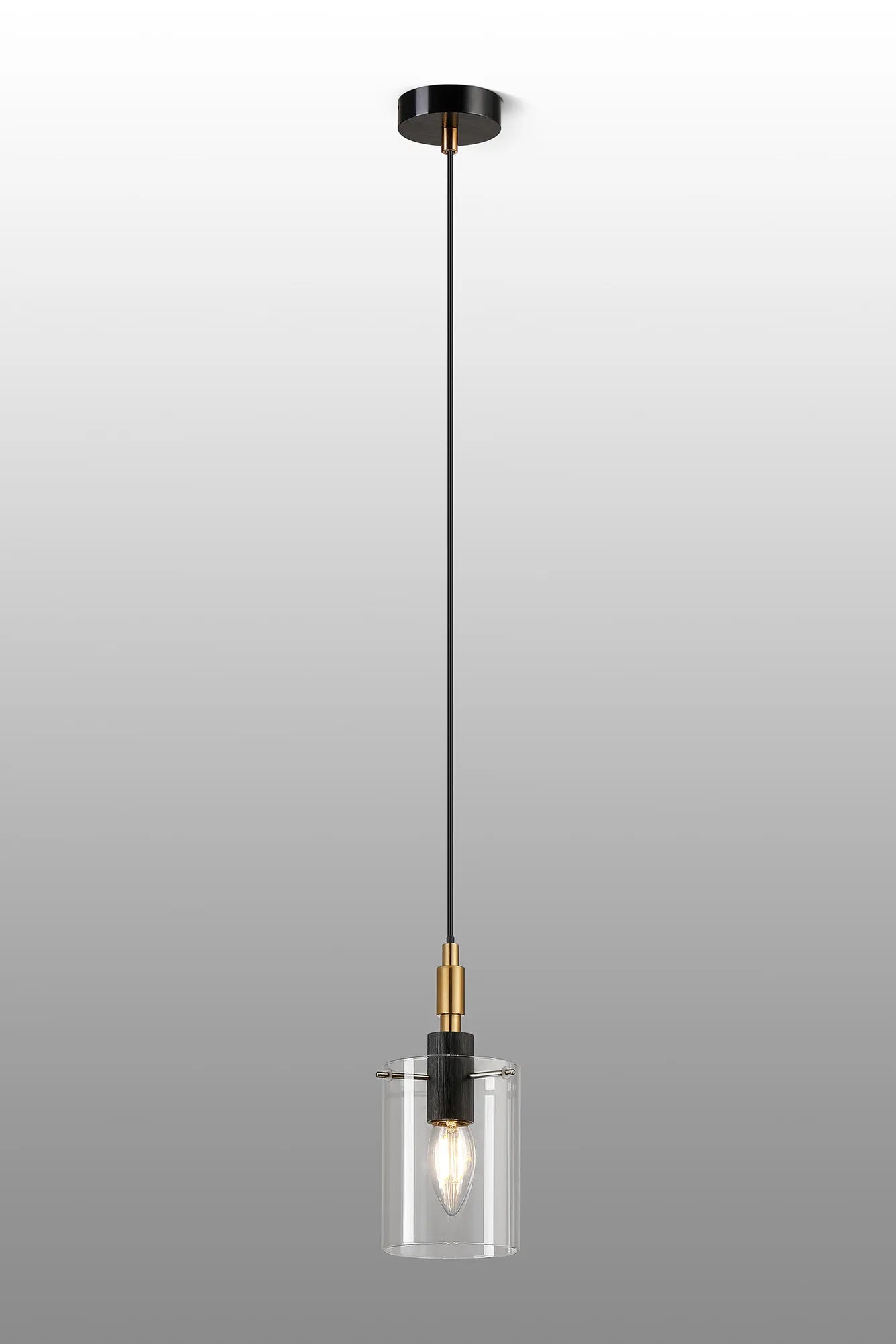 Karlo IP44 Single4 Pendant Light- Various Glass Finishes