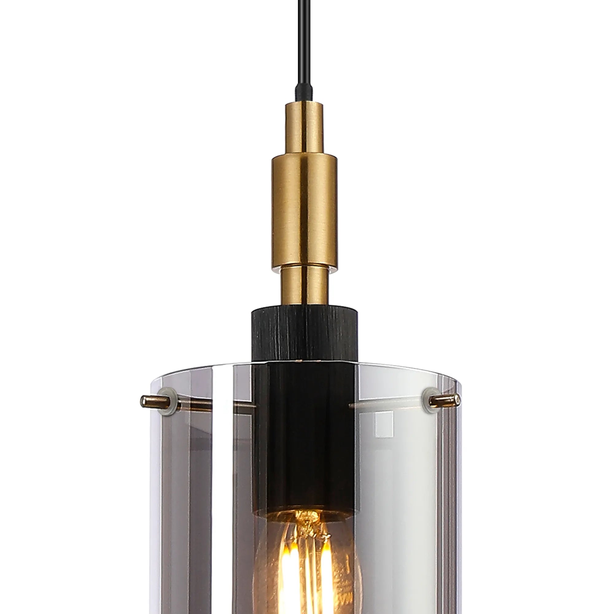 Karlo IP44 Single4 Pendant Light- Various Glass Finishes