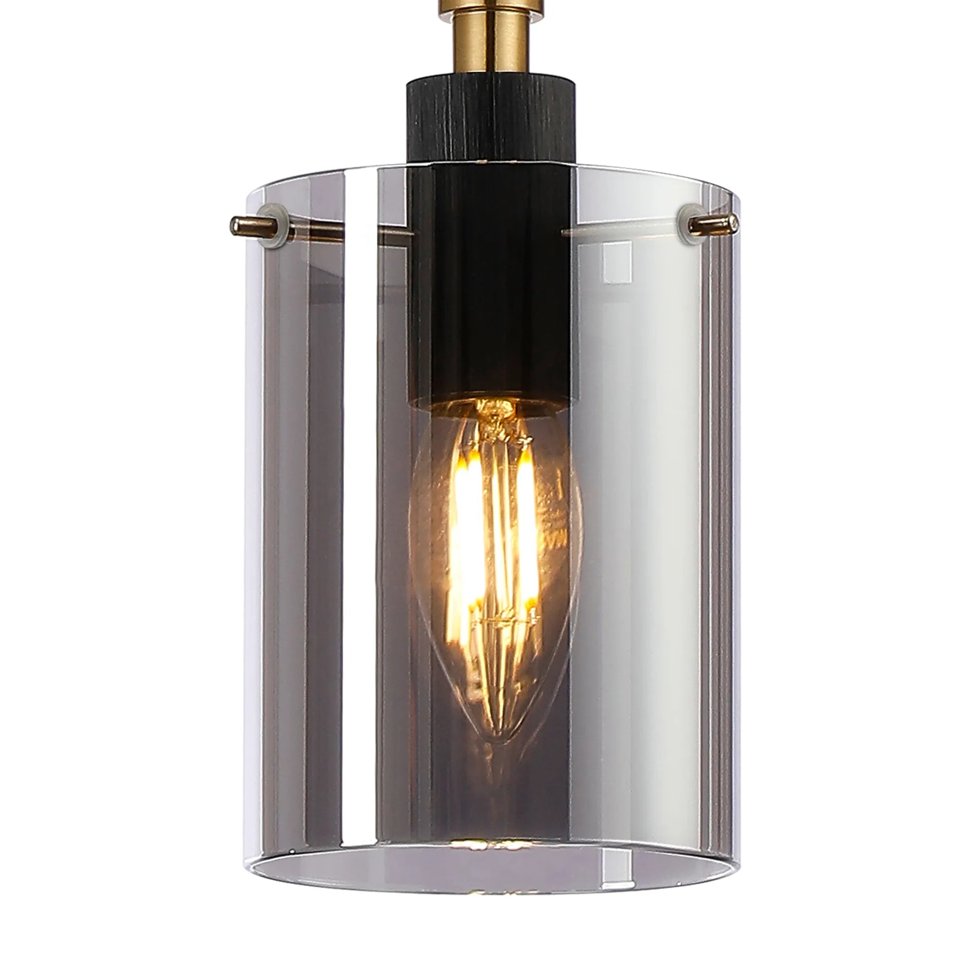 Karlo IP44 Single4 Pendant Light- Various Glass Finishes