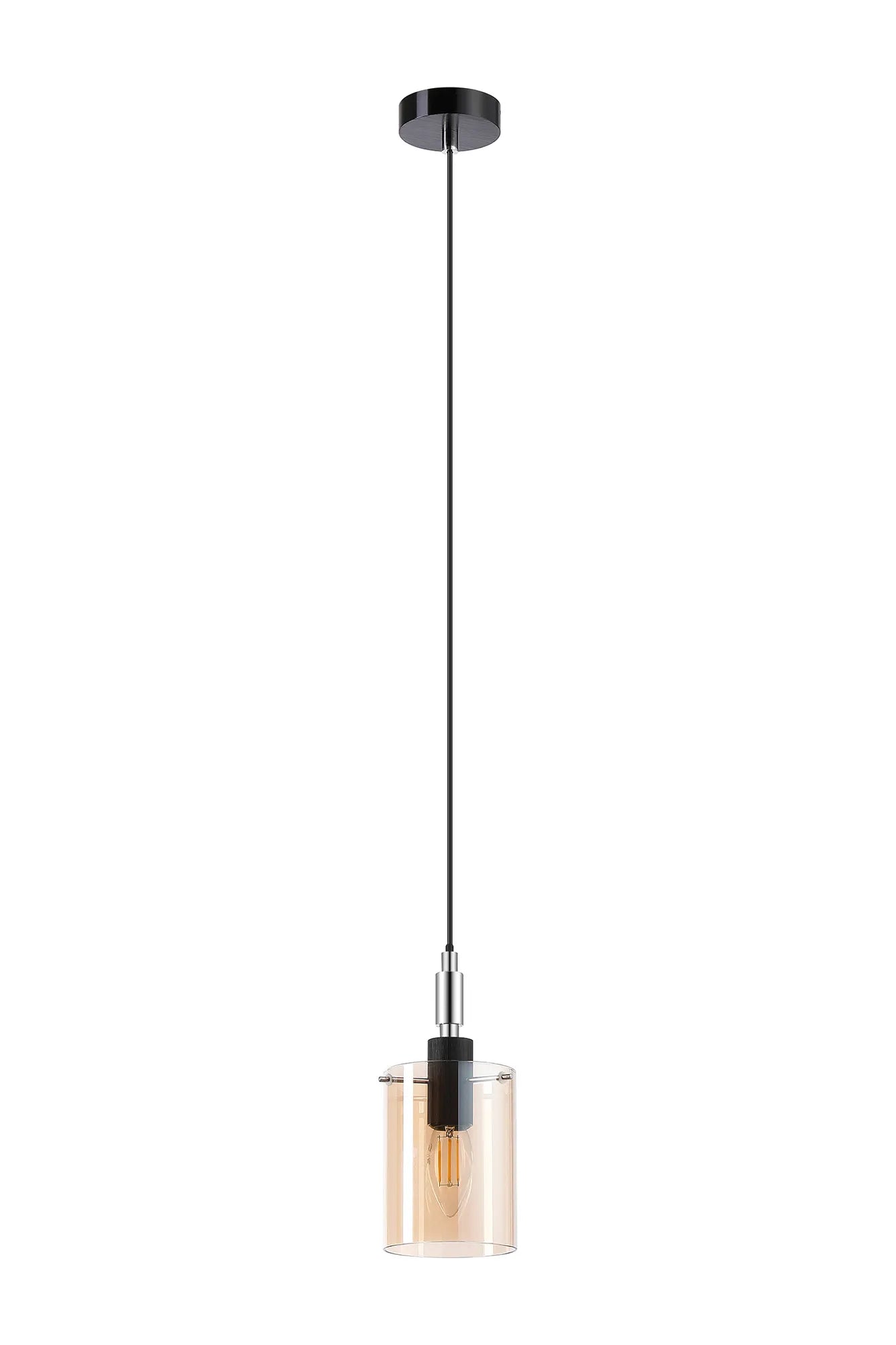 Karlo IP44 Single4 Pendant Light- Various Glass Finishes