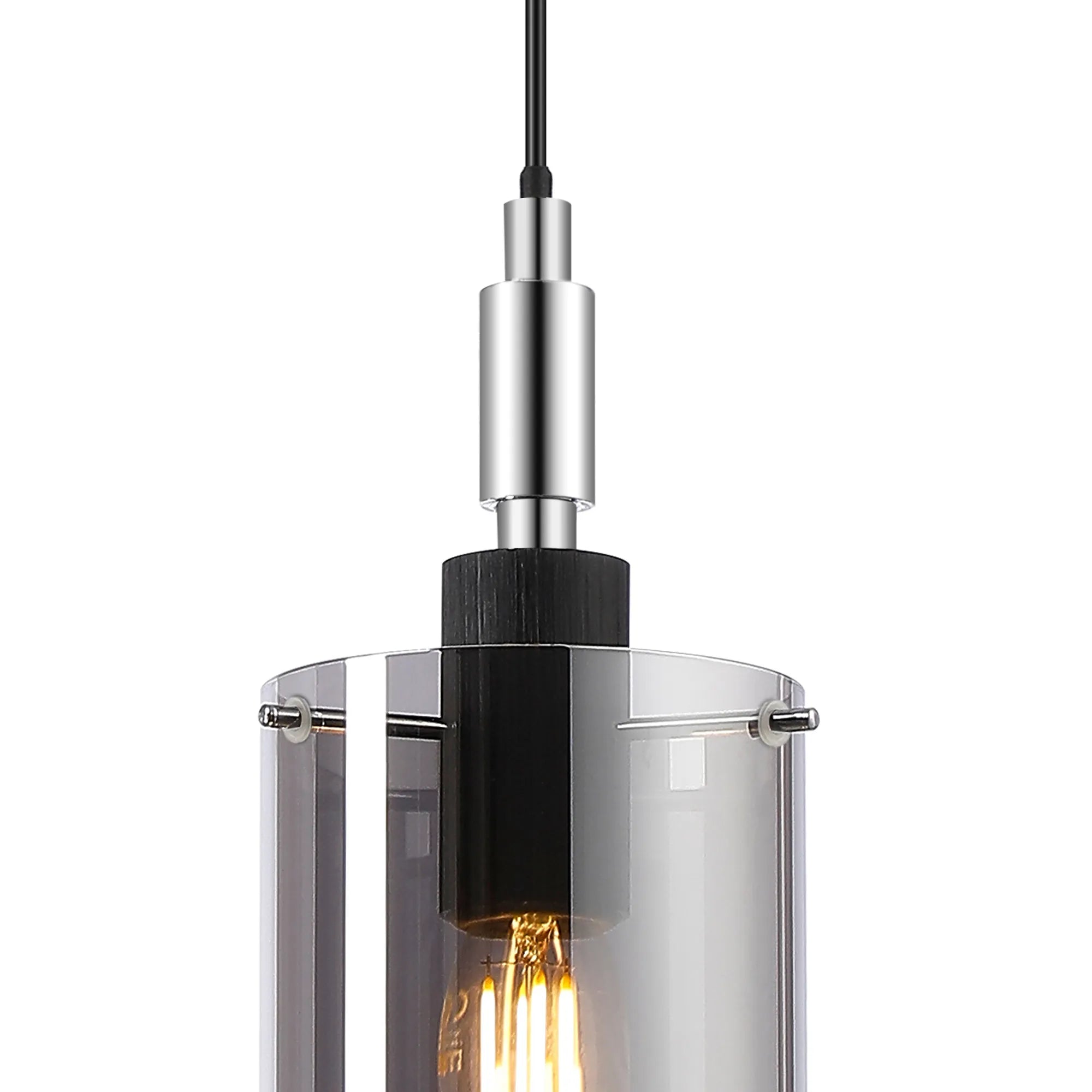 Karlo IP44 Single4 Pendant Light- Various Glass Finishes