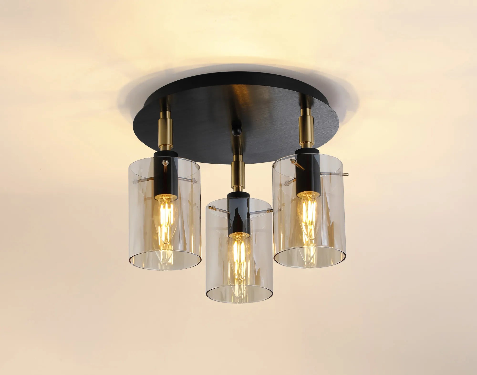 Karlo Semi Flush Bathroom Ceiling Light- Various Finishes