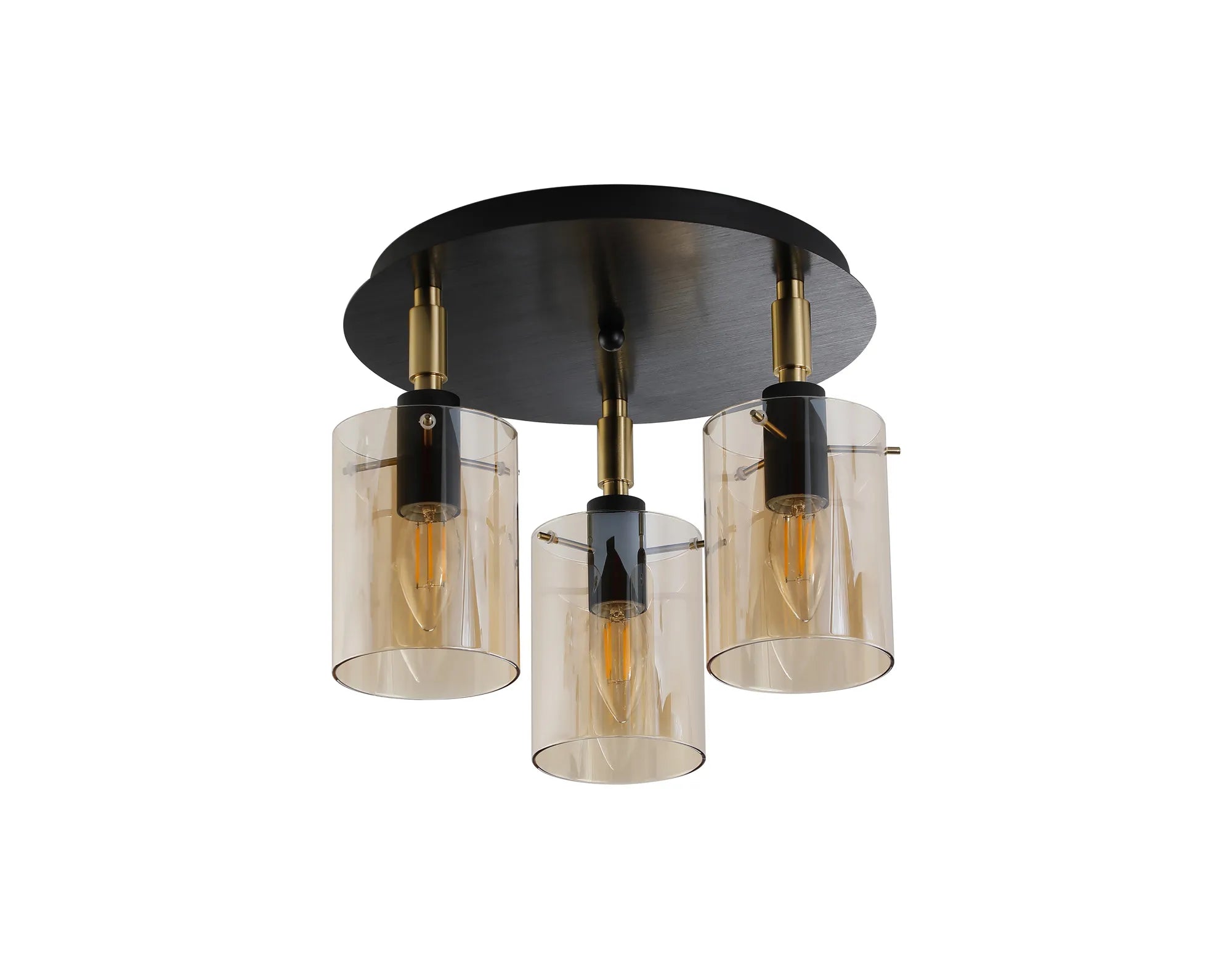 Karlo Semi Flush Bathroom Ceiling Light- Various Finishes