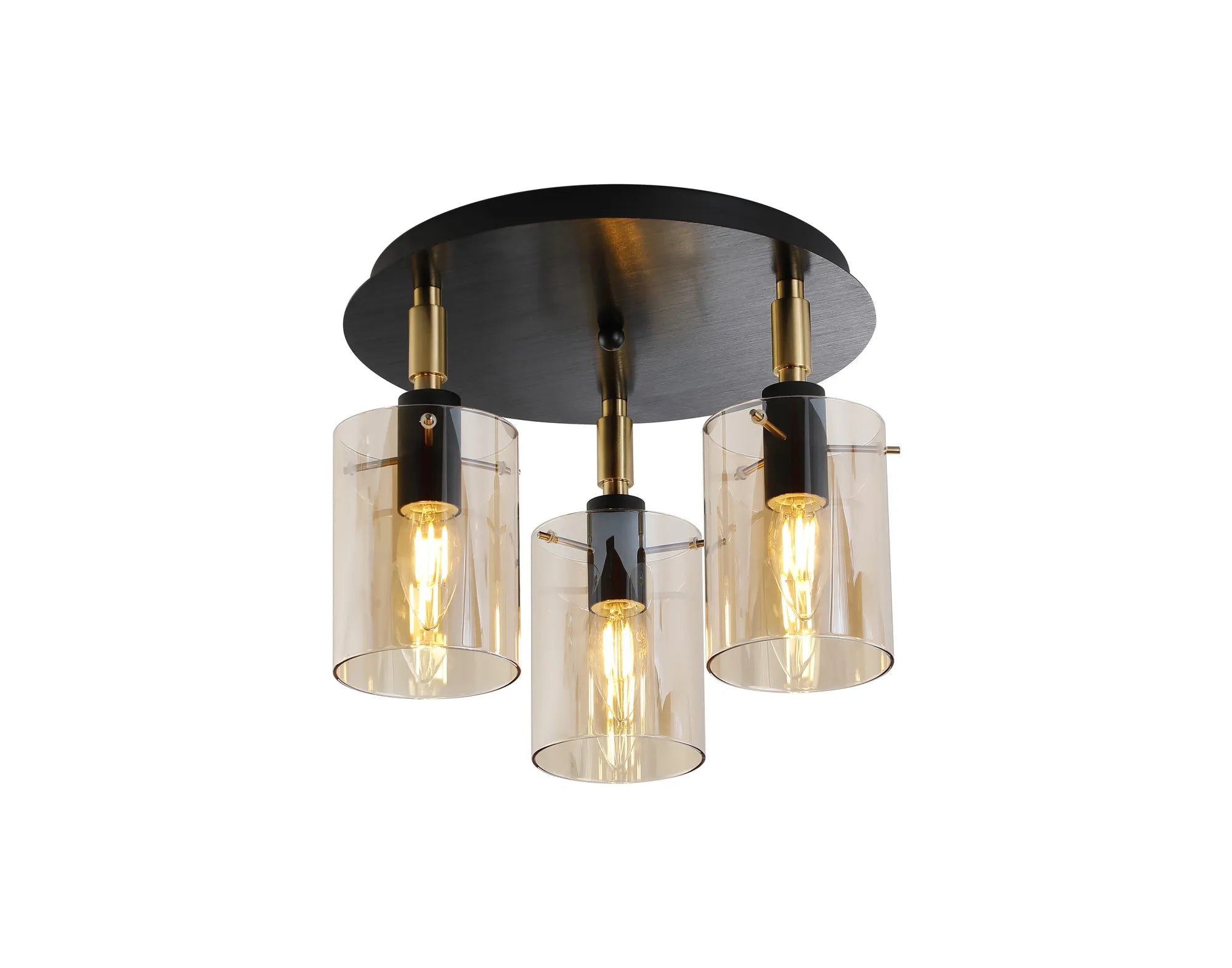 Karlo Semi Flush Bathroom Ceiling Light- Various Finishes