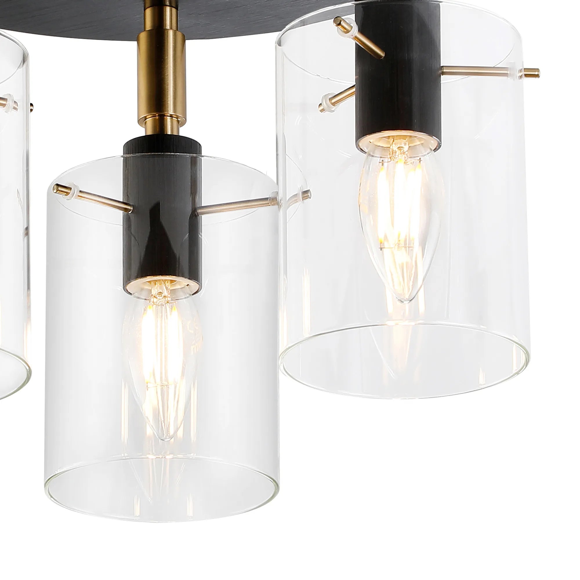 Karlo Semi Flush Bathroom Ceiling Light- Various Finishes