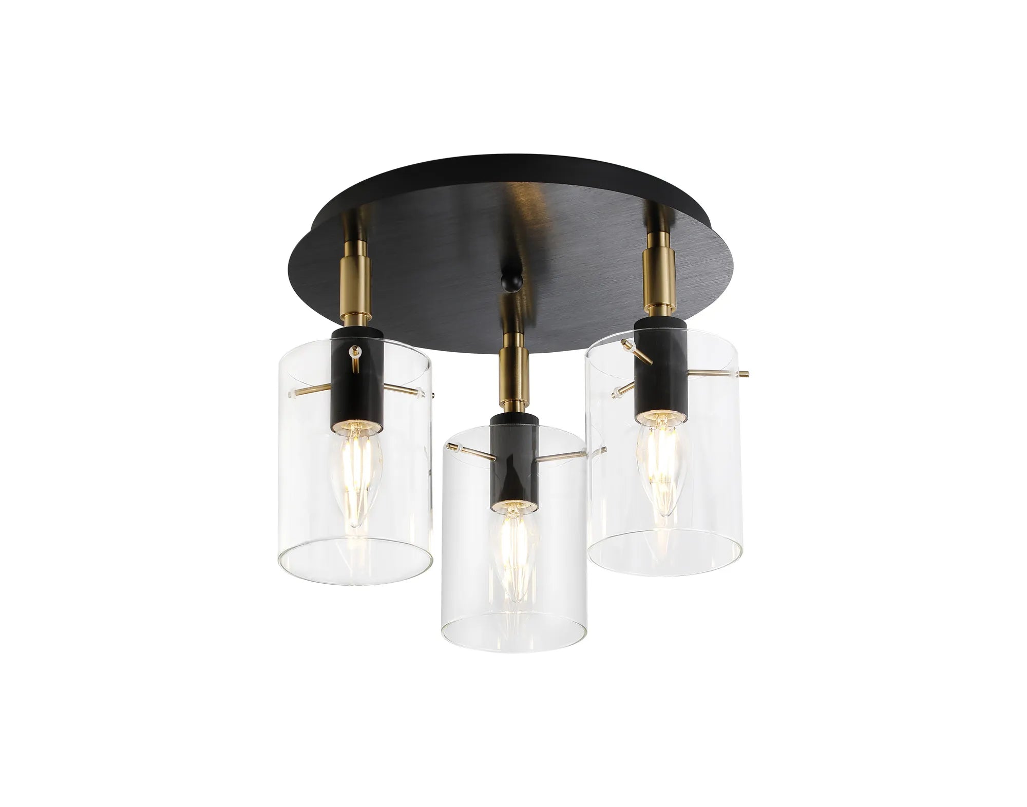 Karlo Semi Flush Bathroom Ceiling Light- Various Finishes