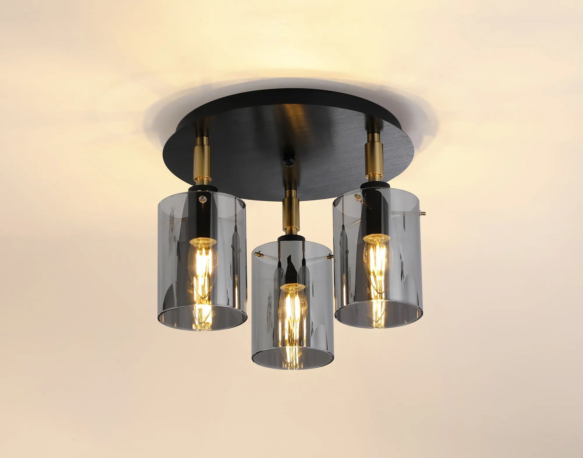 Karlo Semi Flush Bathroom Ceiling Light- Various Finishes