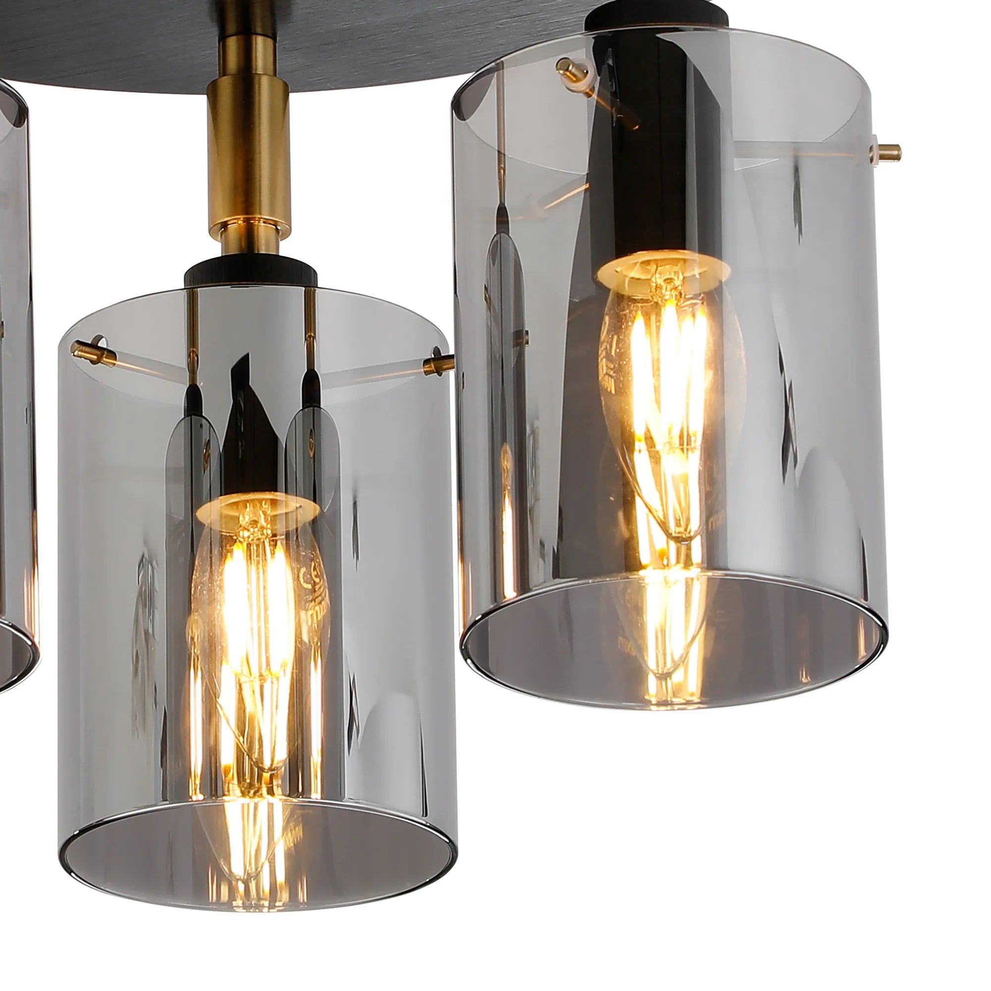 Karlo Semi Flush Bathroom Ceiling Light- Various Finishes