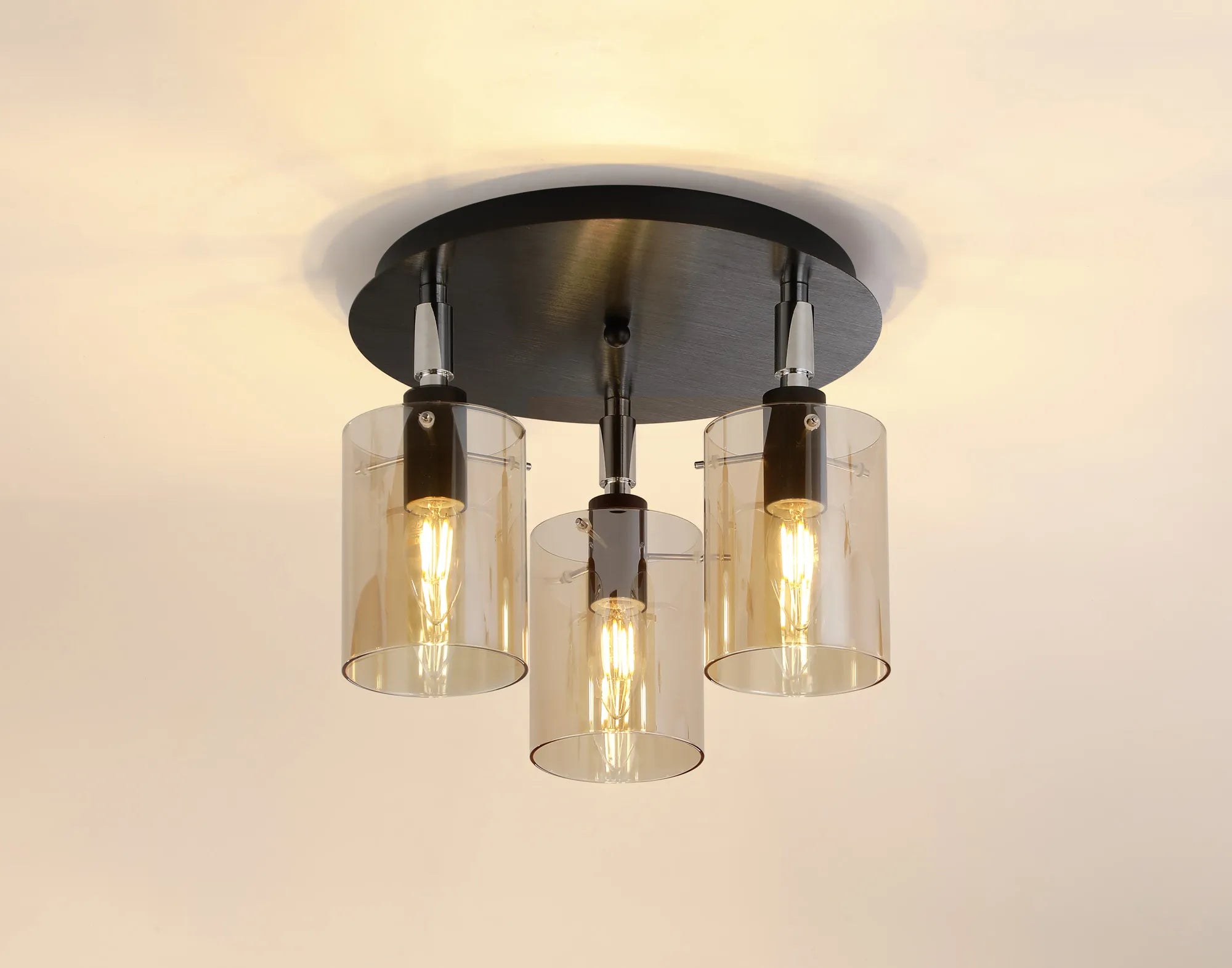 Karlo Semi Flush Bathroom Ceiling Light- Various Finishes