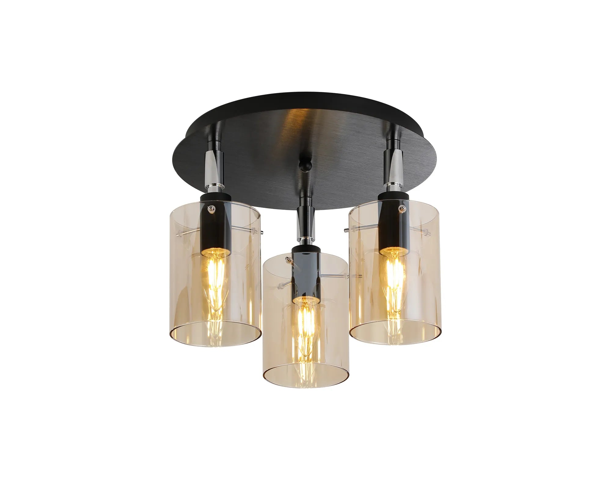 Karlo Semi Flush Bathroom Ceiling Light- Various Finishes