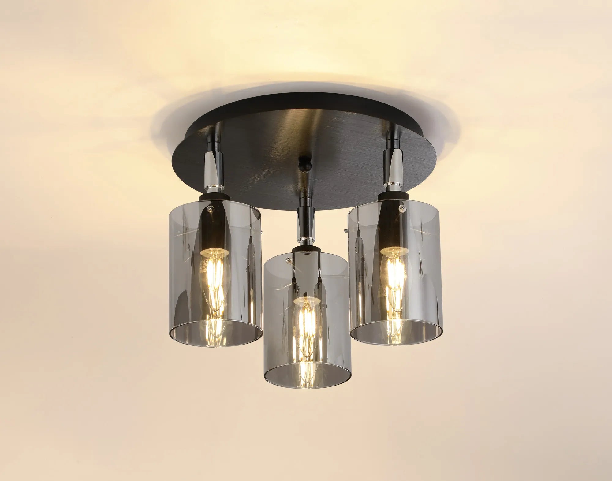 Karlo Semi Flush Bathroom Ceiling Light- Various Finishes