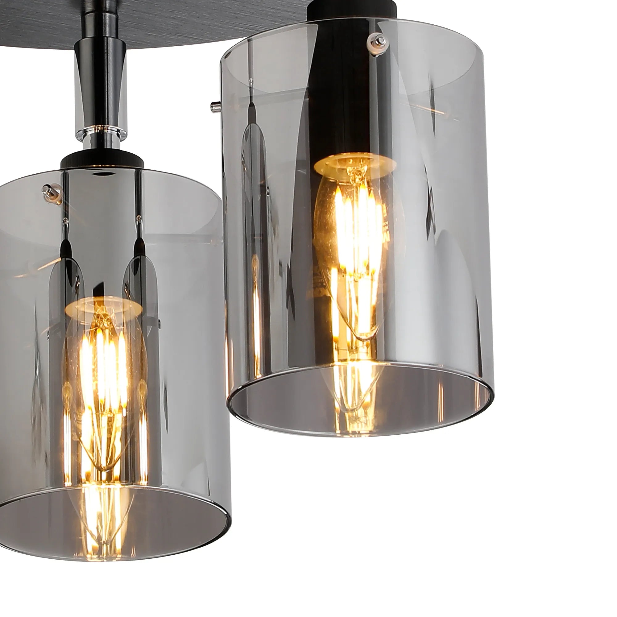 Karlo Semi Flush Bathroom Ceiling Light- Various Finishes