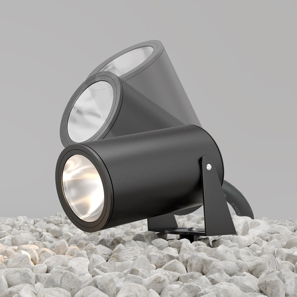 Bern Ground Spotlights/ Spike Lights IP65- Black/White Finishes