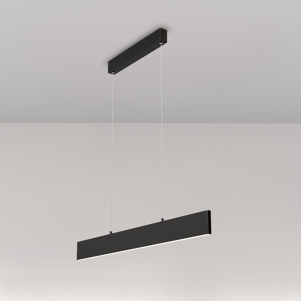 Step LED Linear Pendant Light- Gold/ White/ Black Finishes