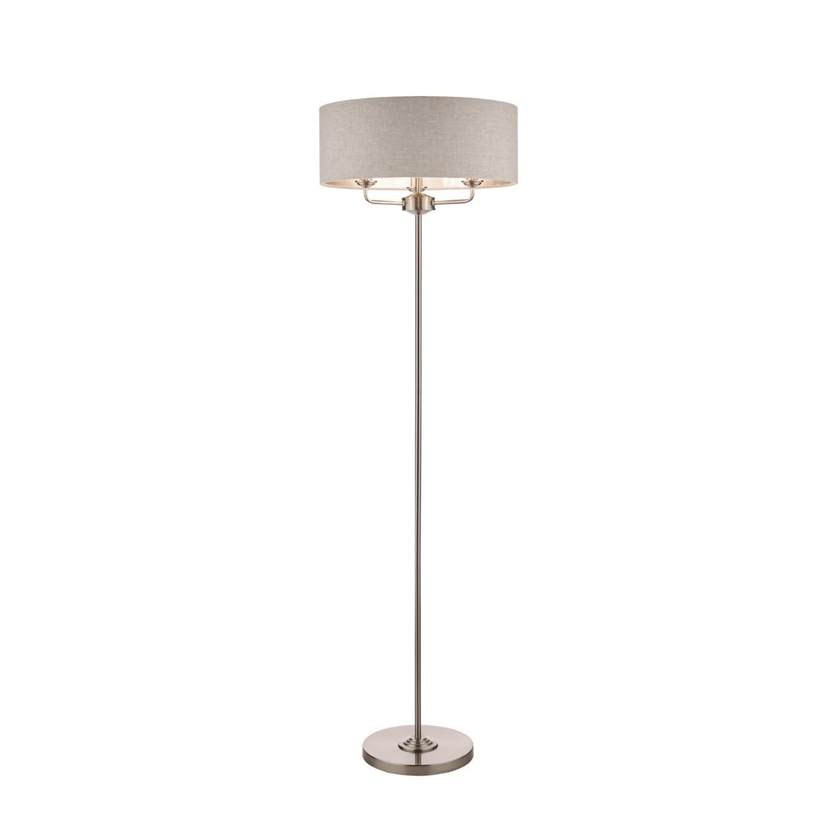 Sorrento 3 Light Classic Floor Lamp In Various Finishes