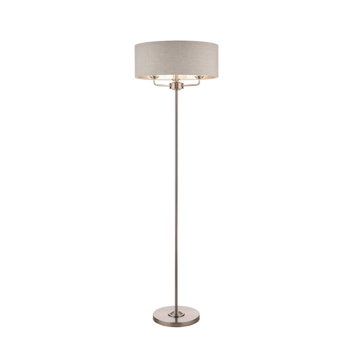 Nicole 3 Light Classic Floor Lamp In Various Finishes