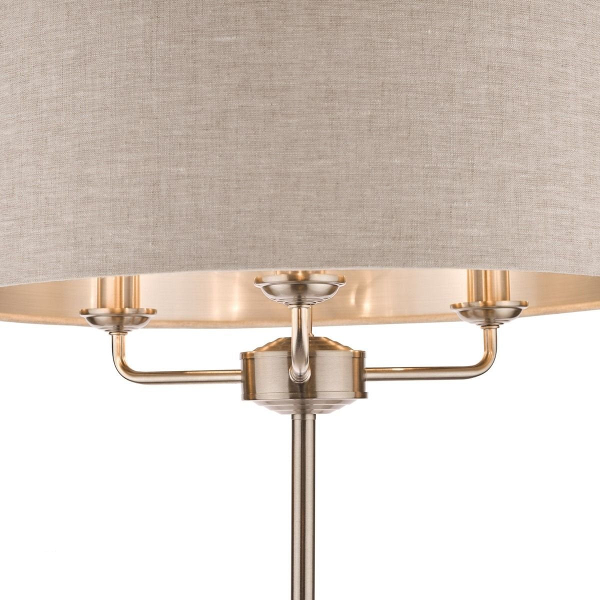 Sorrento 3 Light Classic Floor Lamp In Various Finishes