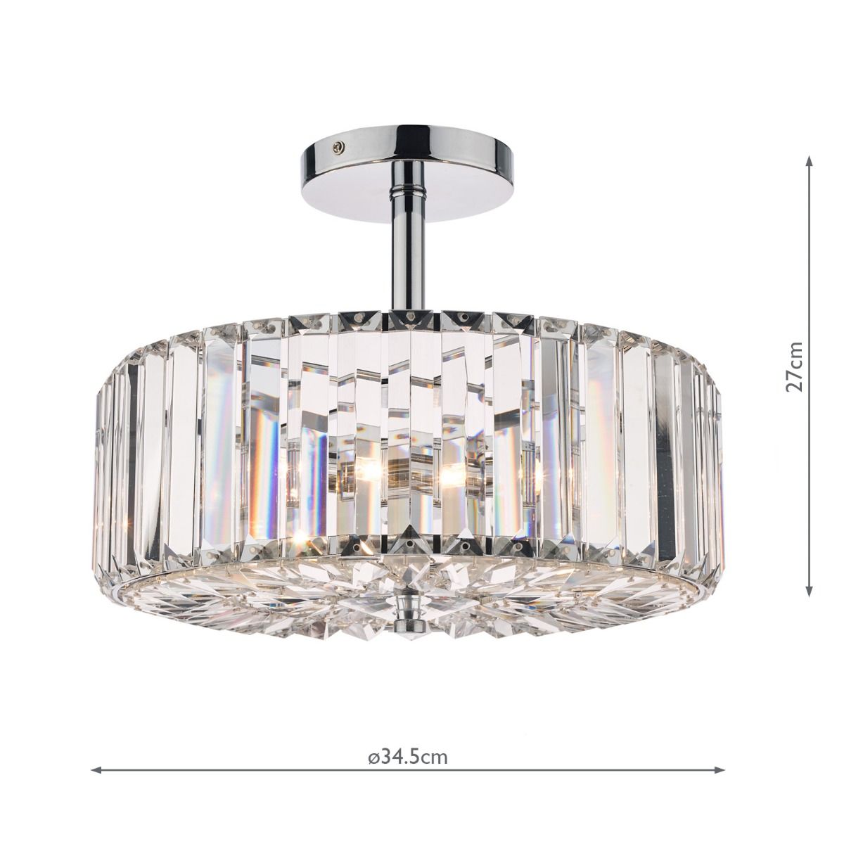 Fernhurst Semi-Flush Light