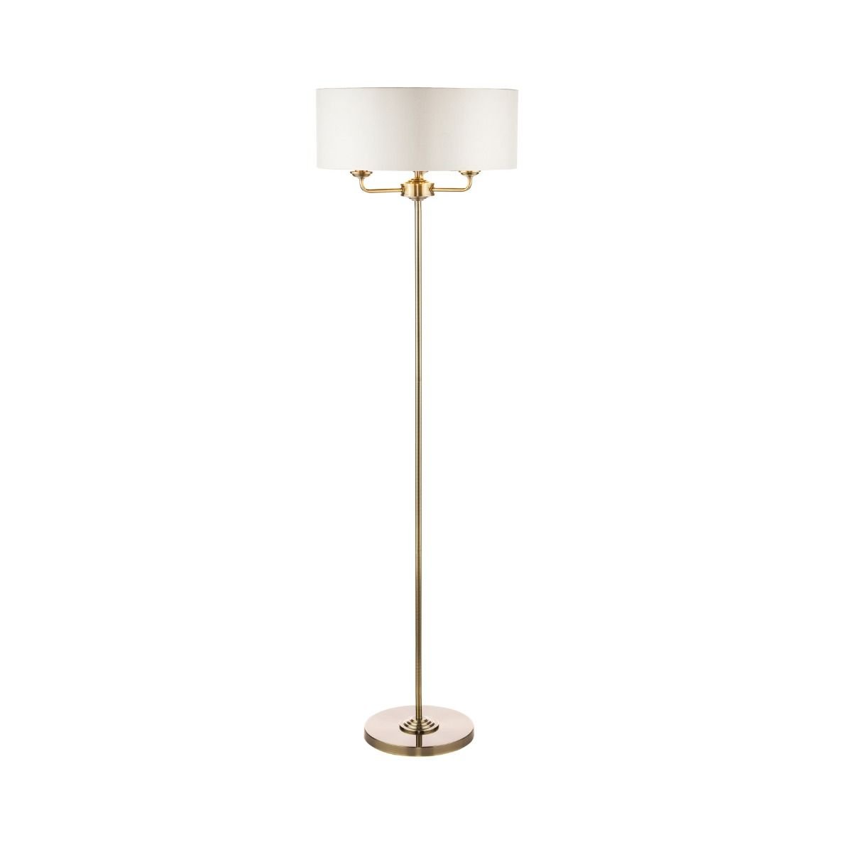 Nicole 3 Light Classic Floor Lamp In Various Finishes