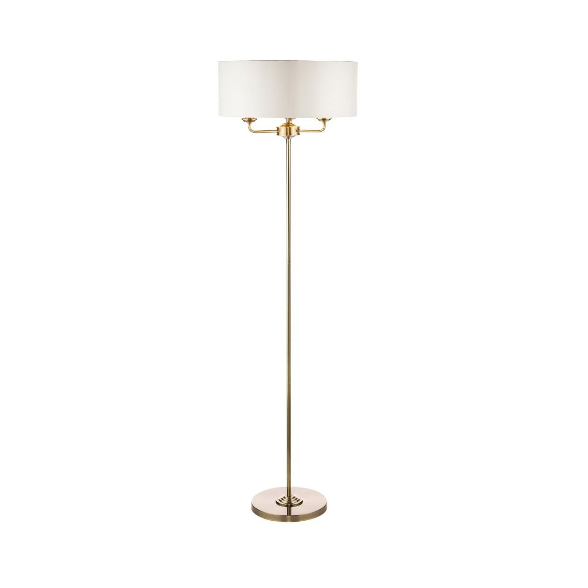 Sorrento 3 Light Classic Floor Lamp In Various Finishes