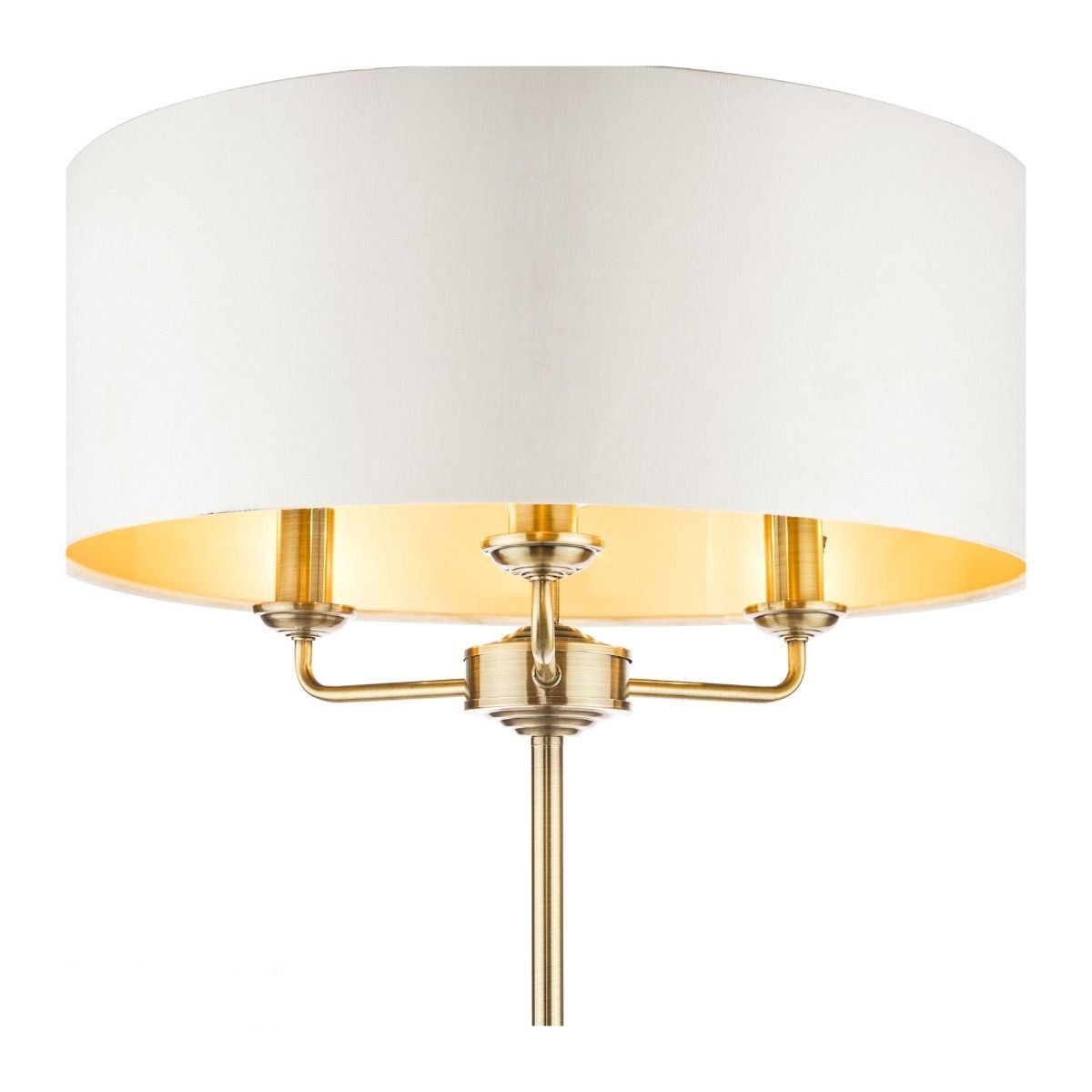 Sorrento 3 Light Classic Floor Lamp In Various Finishes