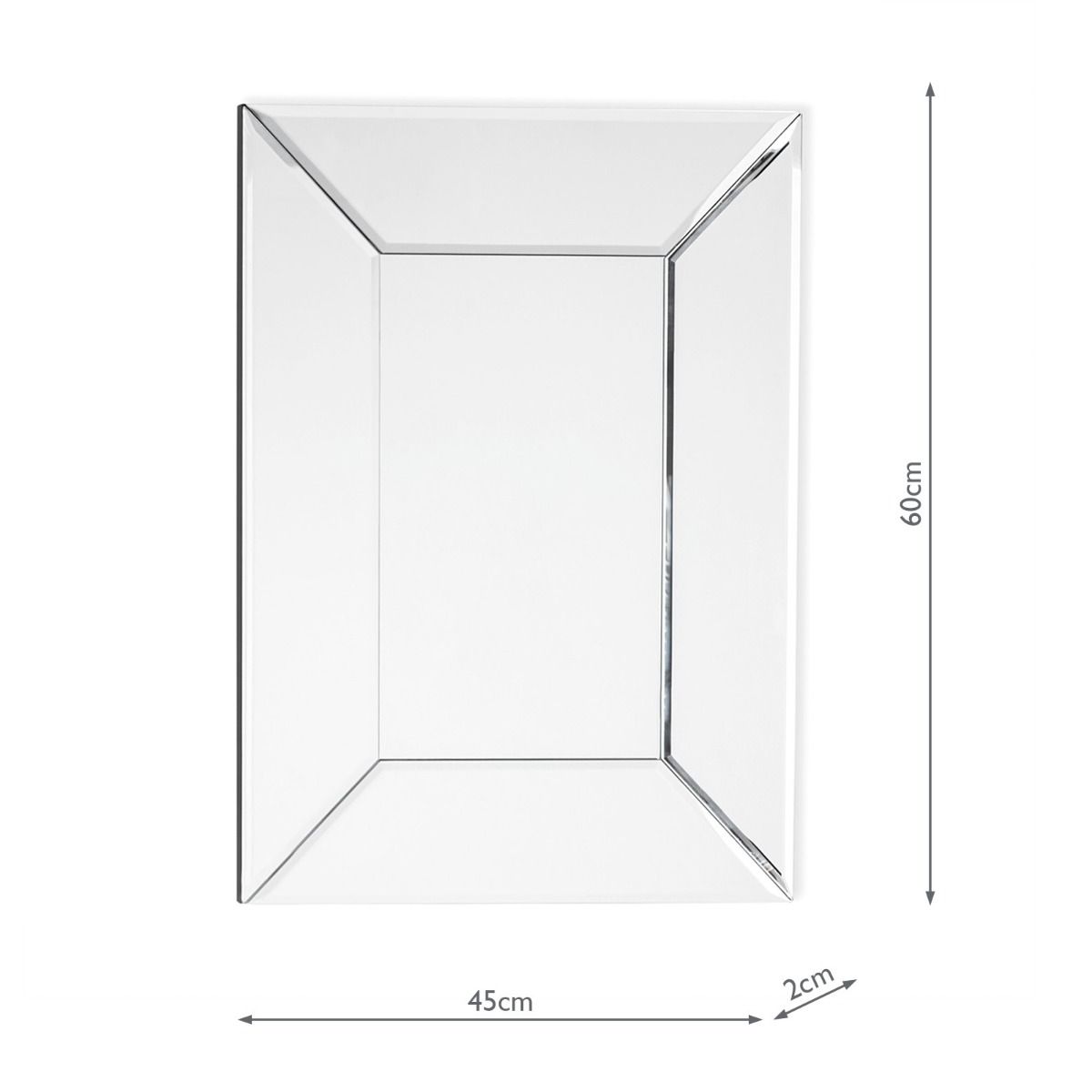 Gatsby Mirror - Rectangle and Square - Various Sizes