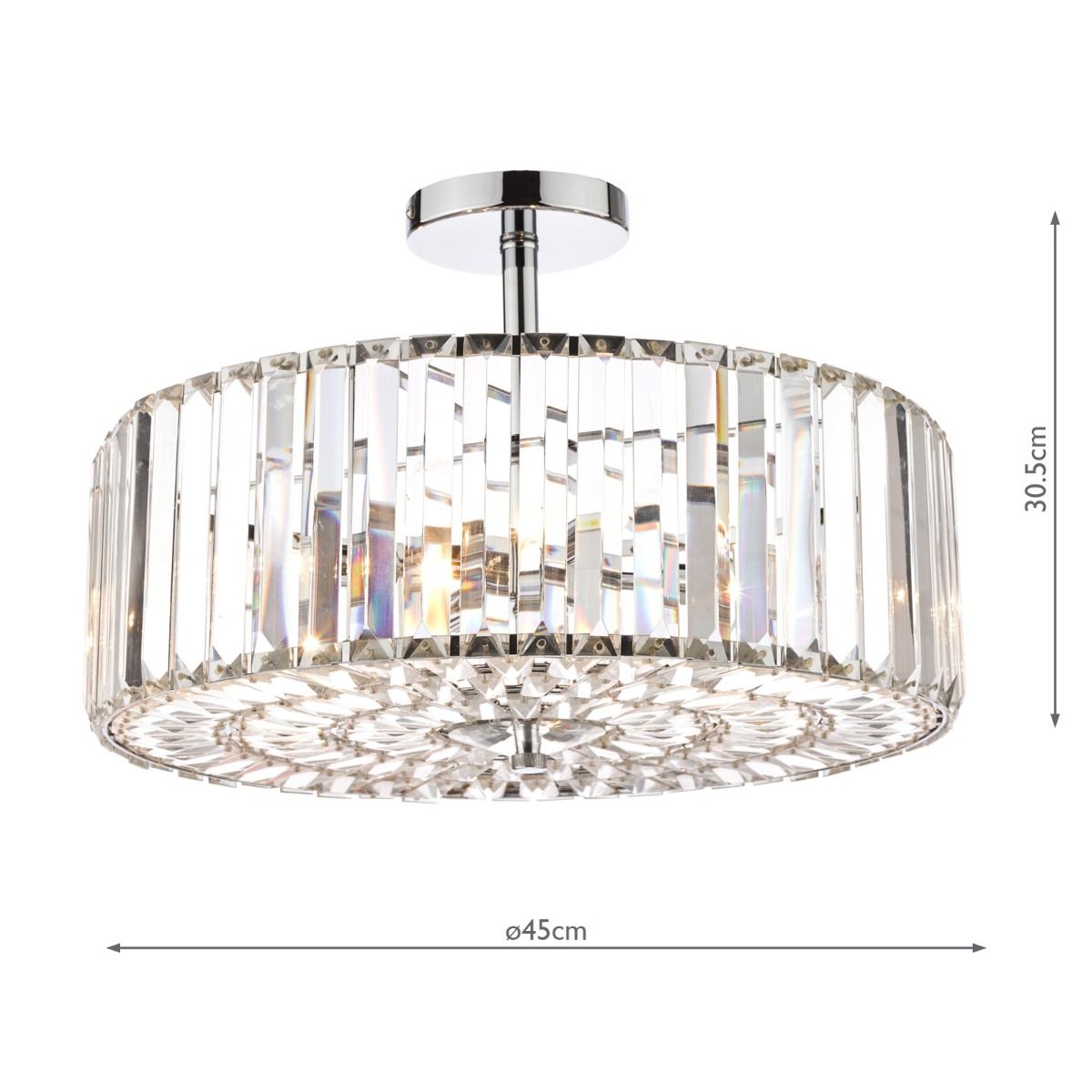 Fernhurst Semi-Flush Light