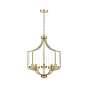 Joseph 5Lt Chandelier Antique Brass - Promotional Offer